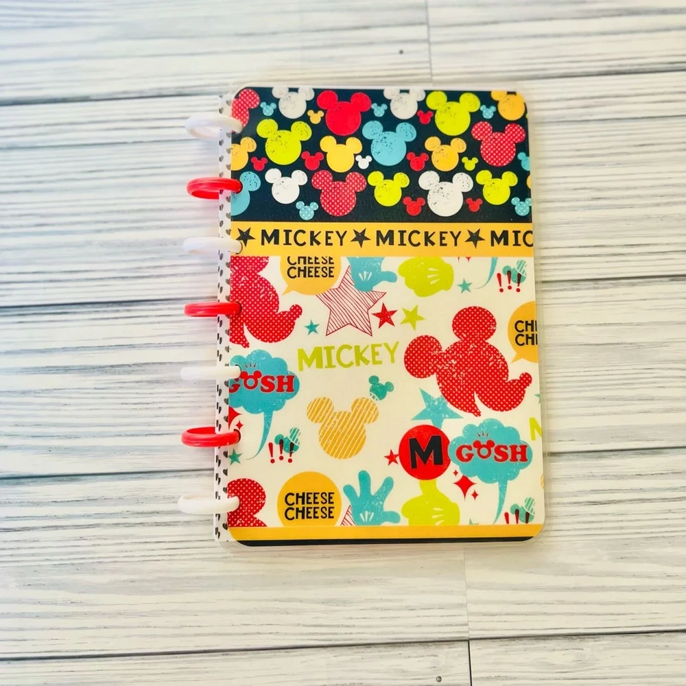 Happy planner mini size monthly and weekly layout disney Mickey Mouse